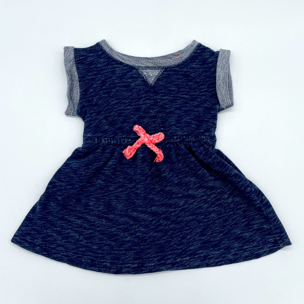 Cat & Jack | Toddler Girls Blue Top With Pink Bow